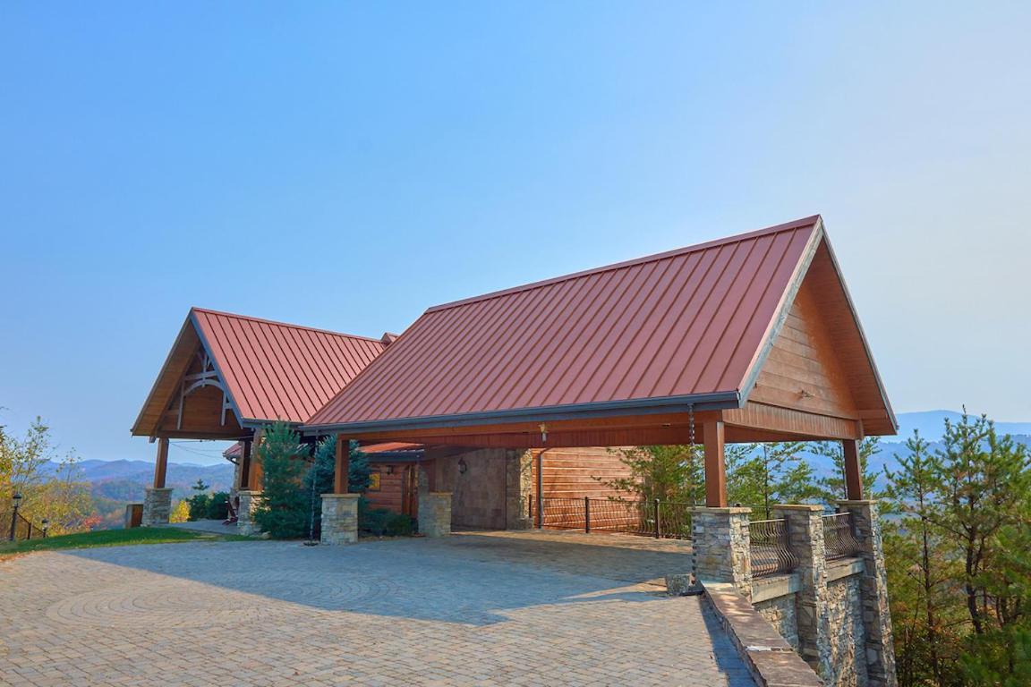 Journey'S End, 5 Bedrooms, Sleeps 12, Private Outdoor Pool, Theater, Sauna Sevierville Ngoại thất bức ảnh