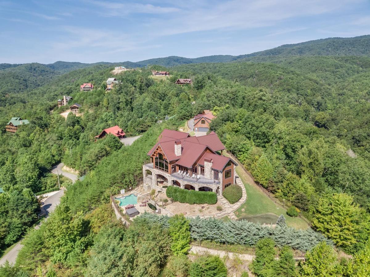 Journey'S End, 5 Bedrooms, Sleeps 12, Private Outdoor Pool, Theater, Sauna Sevierville Ngoại thất bức ảnh